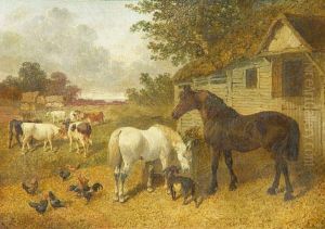 The Farm by John Frederick Herring Snr