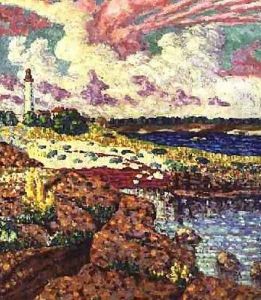 The Lighthouse at Vilsandi 1913-14 by Konrad Magi