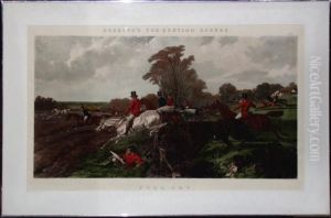 The Meet And Full Cry by John Frederick Herring Snr