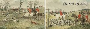 Leaving The Kennels; Going To The Meet; The Meet; In Full Cry;tally Ho; And The Kill by John Frederick Herring Snr