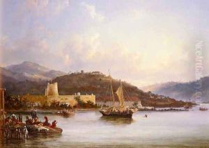 Unloading Vegetables In Charlotte Amalie, St. Thomas by Fritz Sigfred Georg Melbye