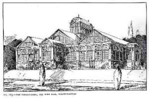 The Conservatory the West Park Wolverhampton from The Art and Craft of Garden Making by Thomas Hayton Mawson