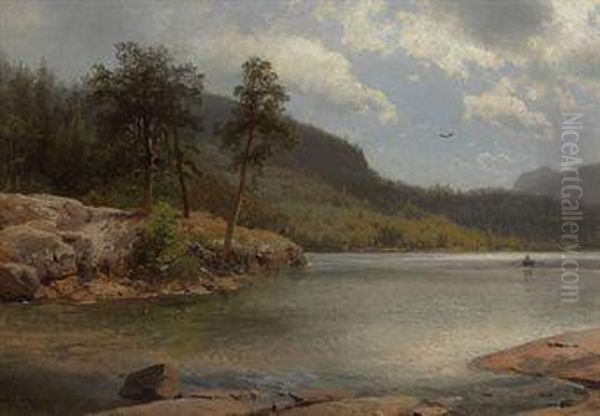 Inlet On Lake George Near Fourteen Mile Island - view 1