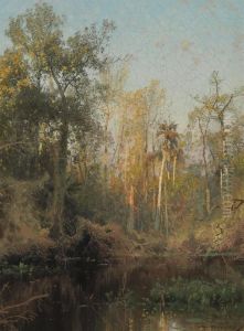 Near Staffords Island, Gulf Coast by Herman Herzog