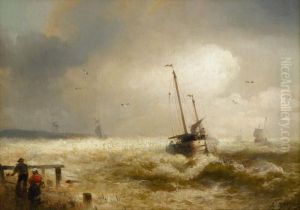 Storm At Sea