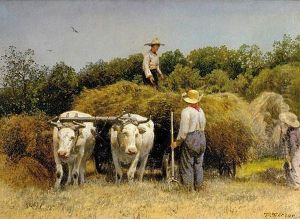 The Day Harvest by Herman Herzog
