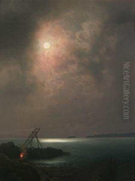 Moonlight On A Quiet Shore - view 1