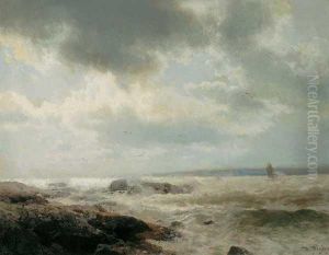 ''coast On Vinal Haven, Maine'' by Herman Herzog