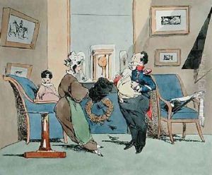 I have become terribly powerful... Sir is very proud of his uniform by Henri Bonaventure Monnier