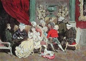 Le Faubourg Saint-Germain by Henri Bonaventure Monnier