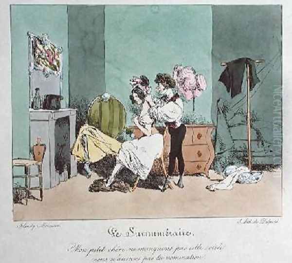 Devotion Over and Above Duty illustration from Vues de Paris - view 1
