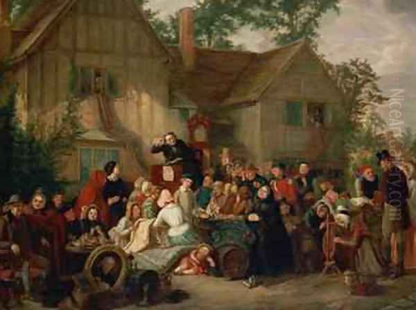 A Country auction - view 1