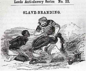 Slave-Branding from Leeds Anti-Slavery Series 1853