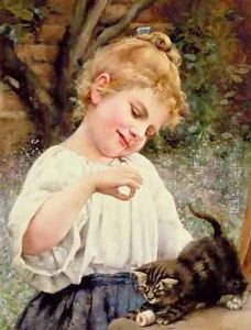 The Playful Kitten by Leo Malempre