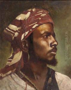 A North African man by Leo Malempre