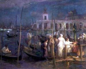 An Evening in Venice 1910 by Charles Hodge Mackie