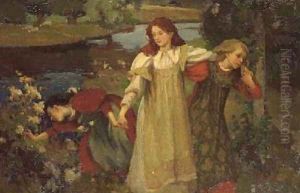 The Bonnie Banks OFordie 1897 by Charles Hodge Mackie