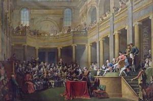 The Committee of Lyon 26th January 1802 1808 by Nicolas Andre Monsiau