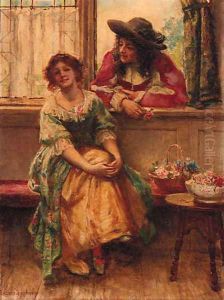 An Amorous Advance by Francis Sydney Muschamp