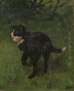 The Hunter - Black Cat by Arthur Heyer