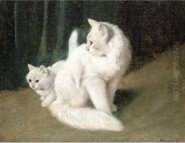 Mother And Kitten - view 1