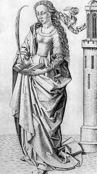 Saint Barbara 1475-1500 - view 1