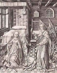 The Annunciation c. 1480 by FVB Master
