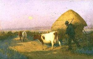 A Drover homeward Bound by Owen Baxter Morgan
