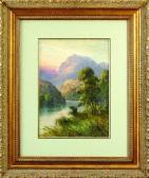 Paisaje De Rio Con Pescador. - view 1