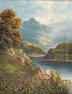 "autumn In The The Trossachs", , Inscribed Verso