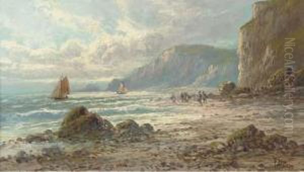 On The Foreshore At Low Tide - view 1