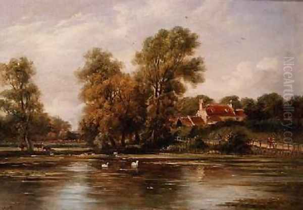 St Johns Abbey Mill Pond Colchester - view 1