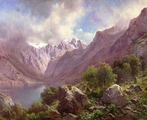 An Alpine Lake 1867