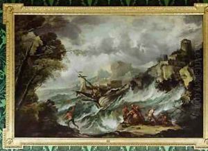 Seascape with Shipwreck 2