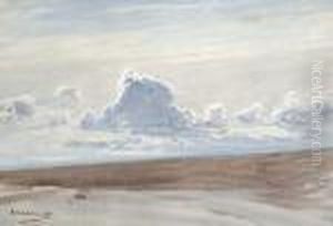 Wolken-formation Uber Weiter Landschaft