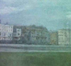 Houses on the Parade Brighton by Paul Fordyce Maitland