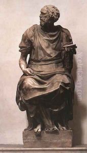 St Damian by Raffaello da Montelupo