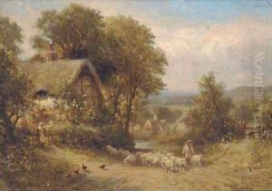 A country lane near Horsham, Sussex