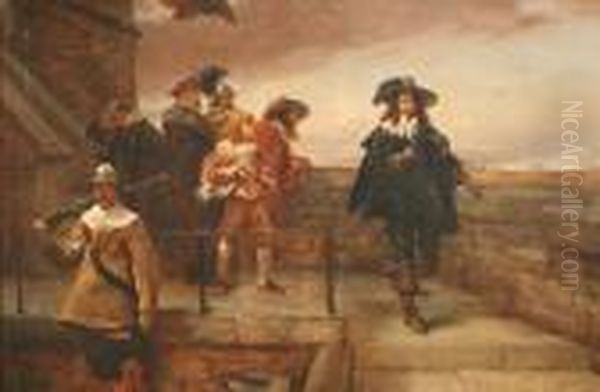 King Charles I On The Wallsof Chester - view 1