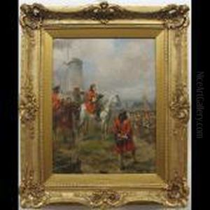 The March Past by Robert Alexander Hillingford