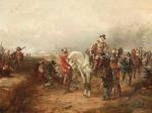 Sir Philip Sidney On The Field Of Battle by Robert Alexander Hillingford