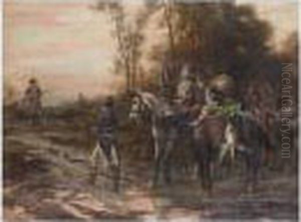 The Foraging Party - view 1
