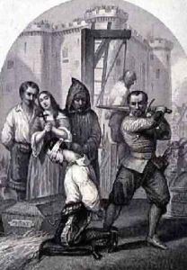 Multiple Execution in Front of the Bastille 1600 by Marckl, Louis