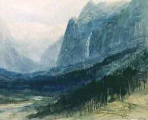Yosemite Valley California by John MacWhirter