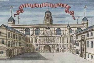 Guildhall from A Book of the Prospects of the Remarkable Places in and about the City of London Guildhall from A Book of the Prospects of the Remarkable Places in and about the City of London