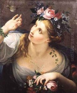 Allegory of Spring by Sebastiano Mazzolino
