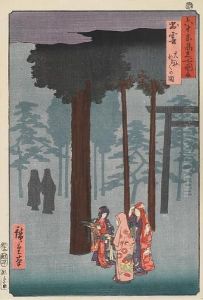 Famous Views Of The Sixty-oddprovinces by Utagawa or Ando Hiroshige
