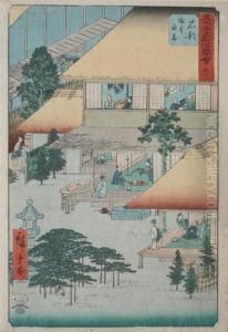 Ishibe by Utagawa or Ando Hiroshige