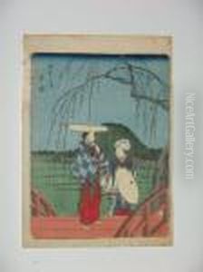Jimbutsu Tokaido by Utagawa or Ando Hiroshige