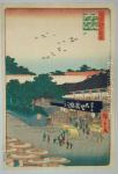 Serie Des 100 Vues D'edo - view 1